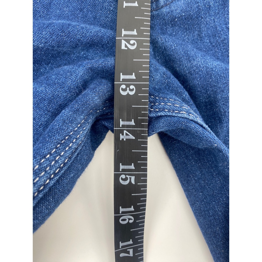 Roebucks Carpenter Jeans 33x30 Blue Excellent Vintage Workwear Denim Pants - Picture 5 of 10